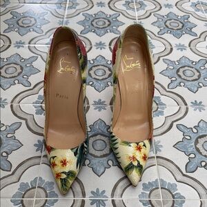 Christian Louboutin Floral Women's Shoes